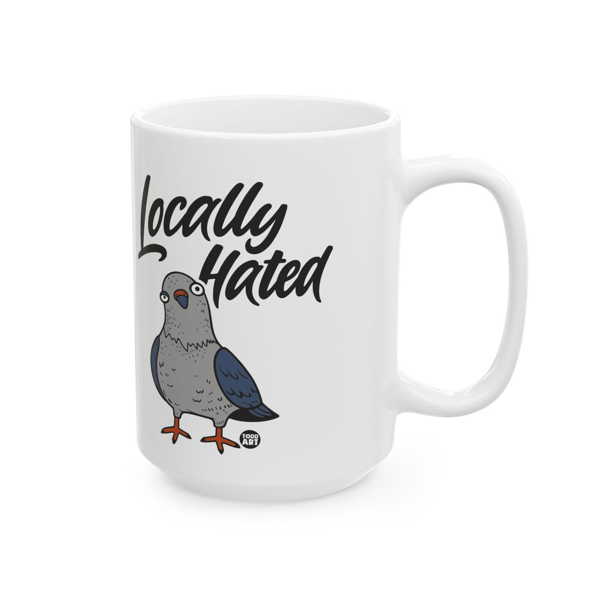 Misunderstood Bird Todd Art Mug