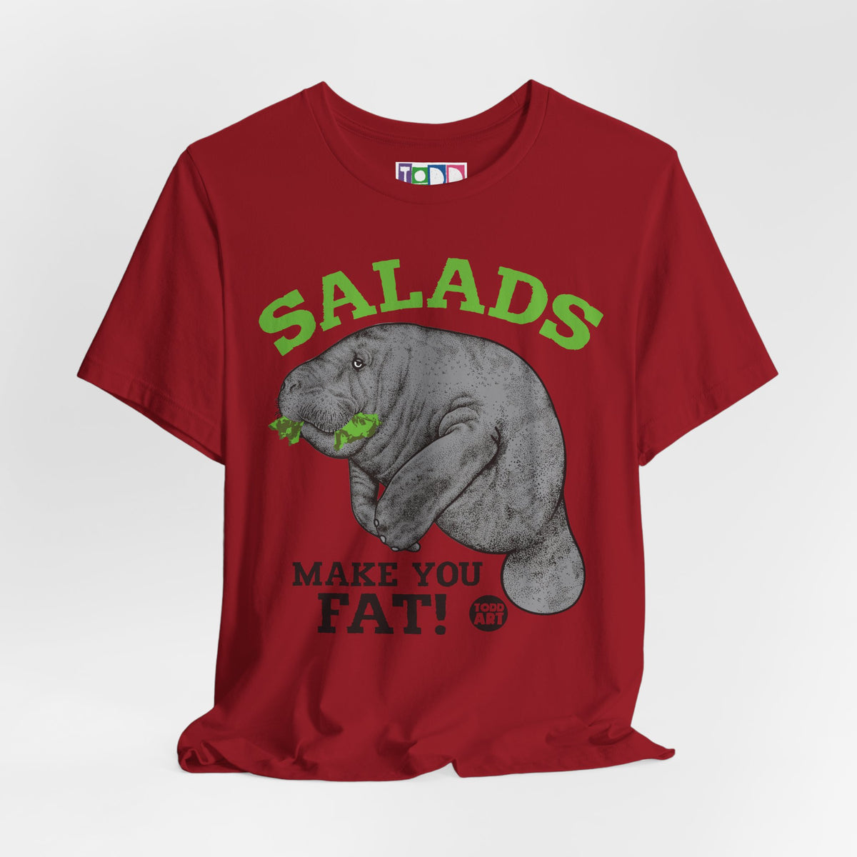 salads-make-you-fat-manatee