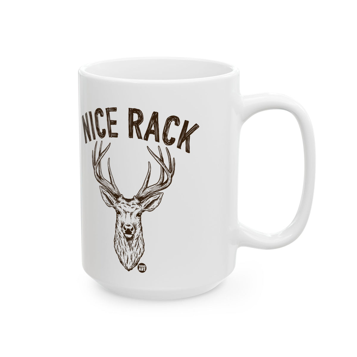 Buck with Antlers Todd Art Mug