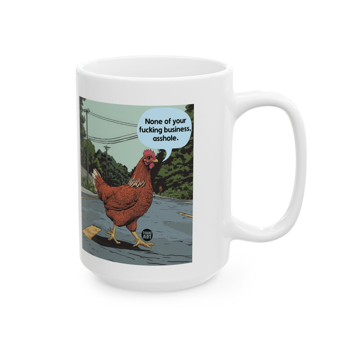 Bold Strides Todd Art Mug