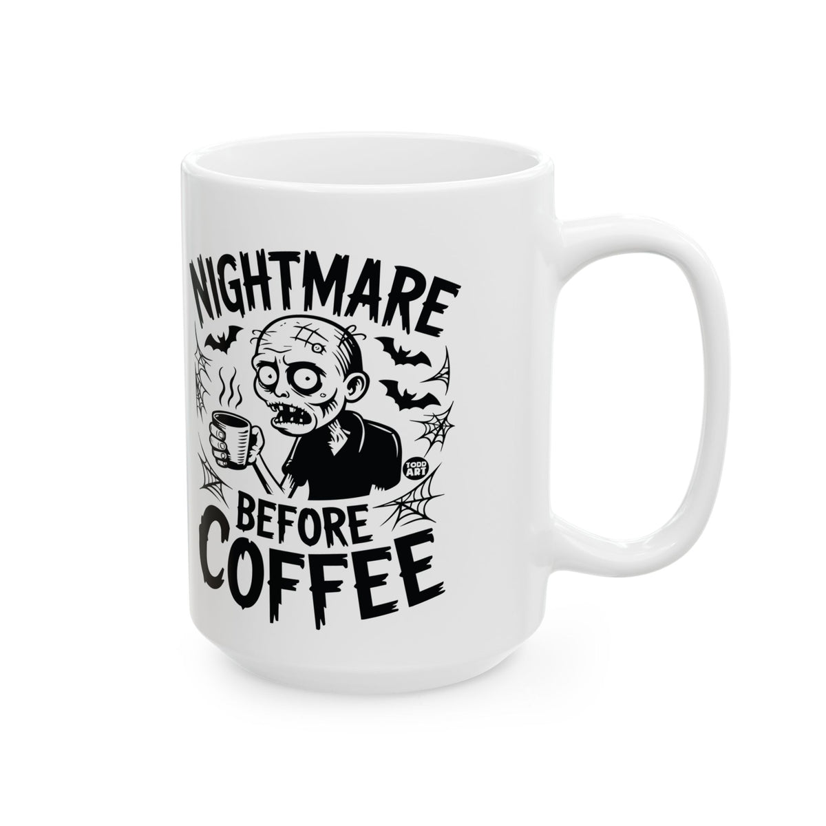 Morning Monster Todd Art Mug