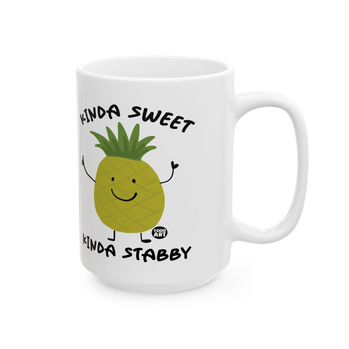 Sweet Pineapple Todd Art Mug