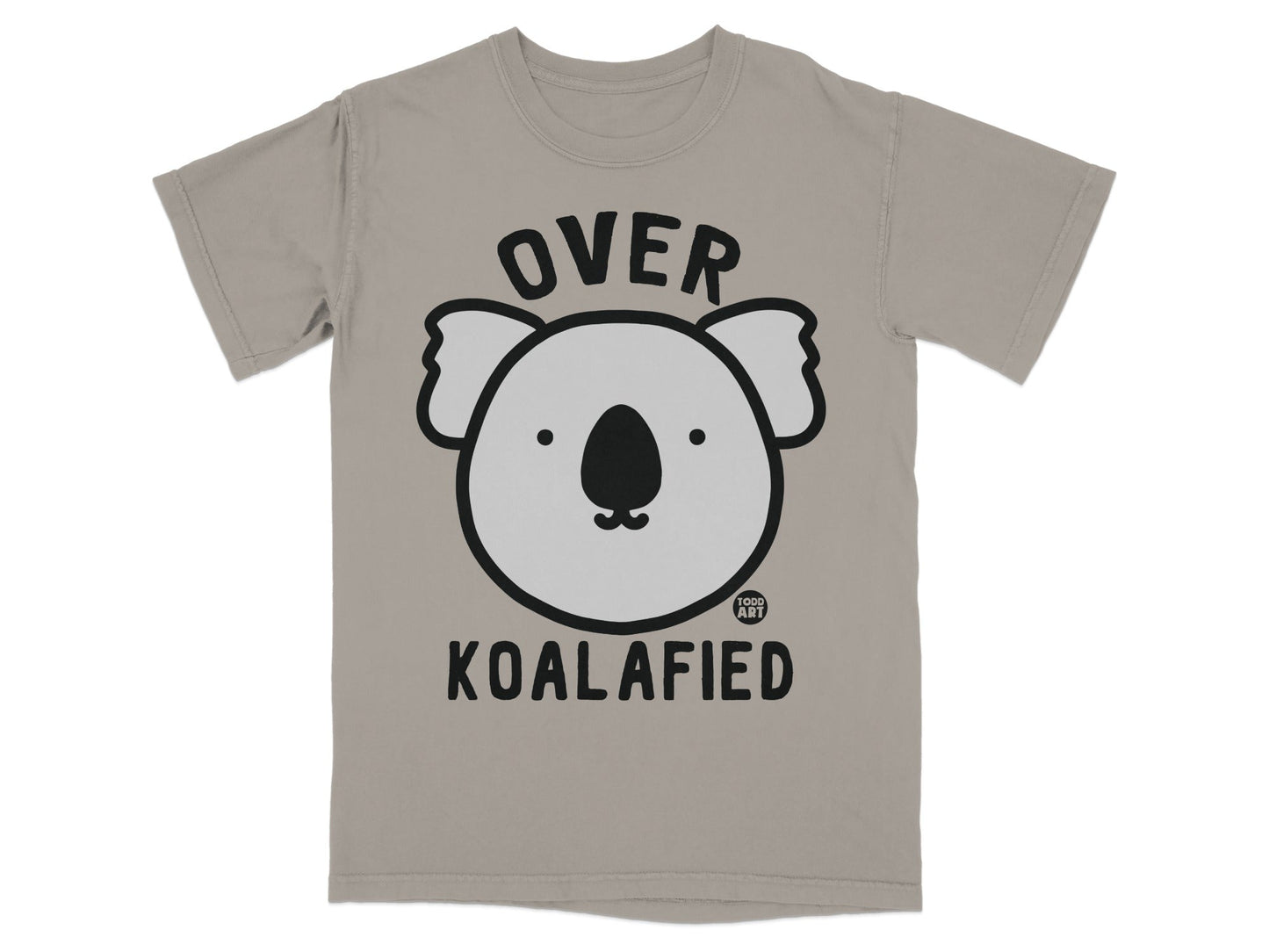 Over Koalafied Koala Print Graphic T-shirt