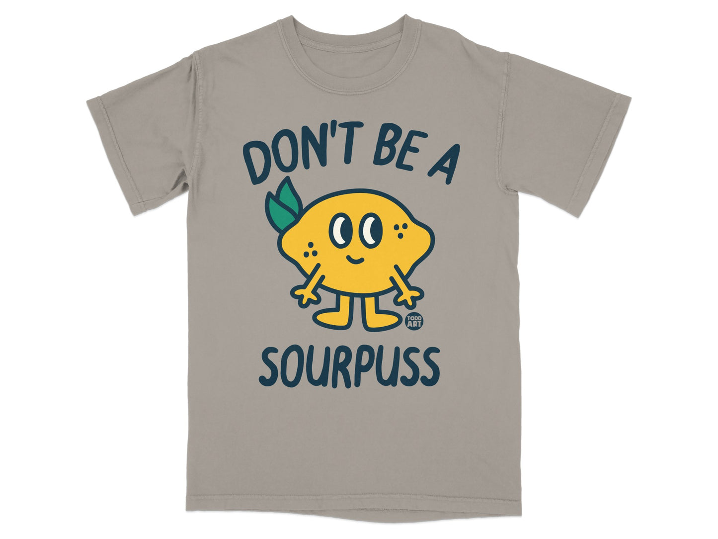Don't Be A Sourpuss Funny Lemon Character product type