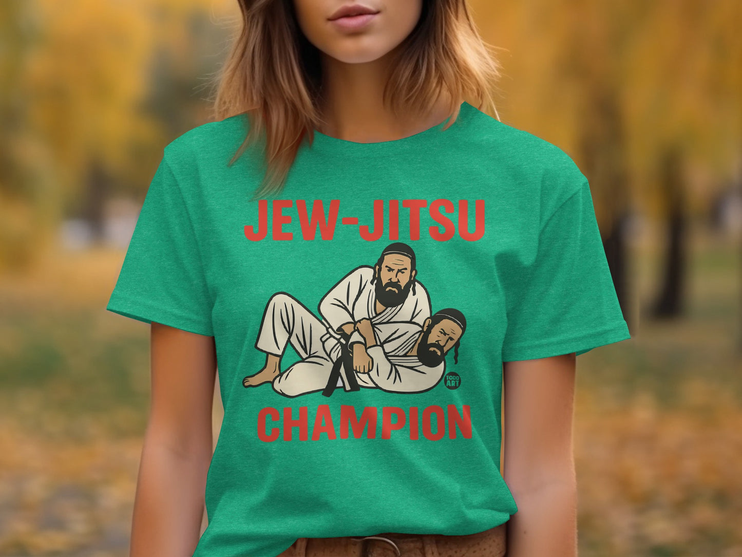 Jew-Jitsu Champion Graphic Tee