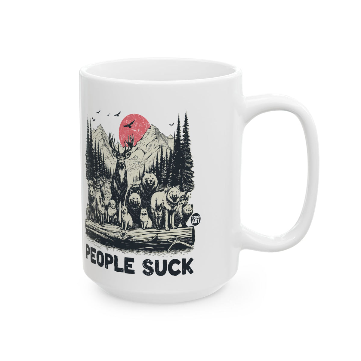Forest of Beasts Todd Art Mug
