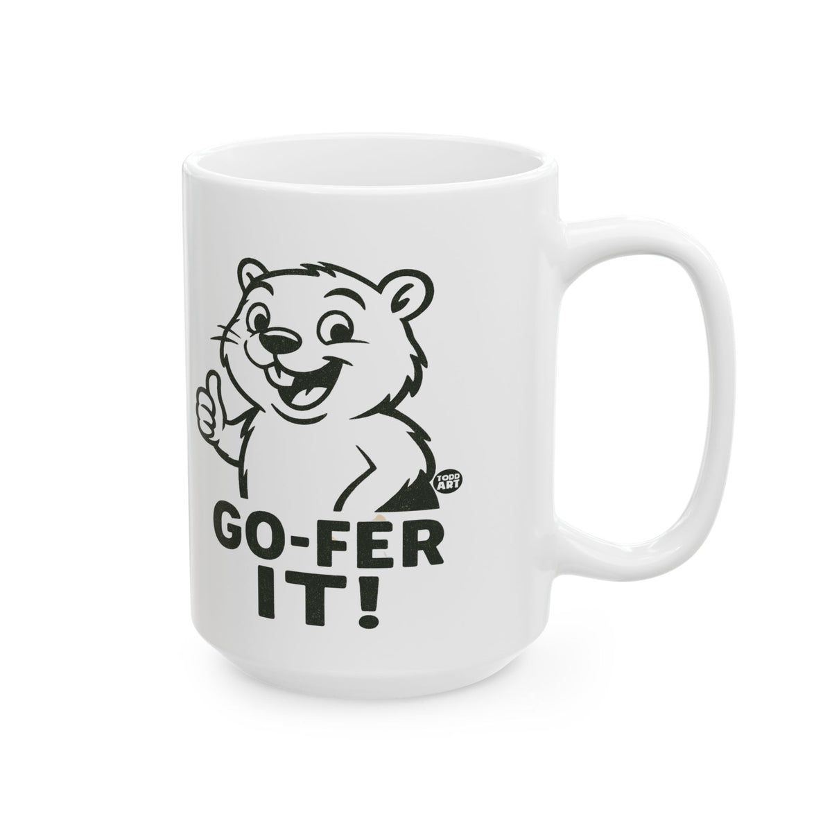 Motivational Creature Todd Art Mug