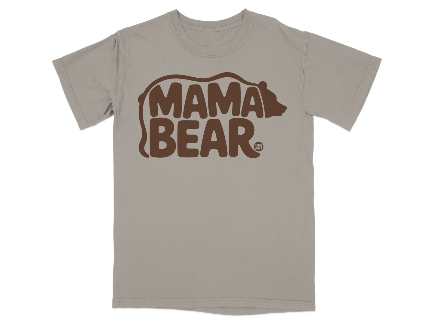 Mama Bear Graphic T-Shirt for Casual Wear