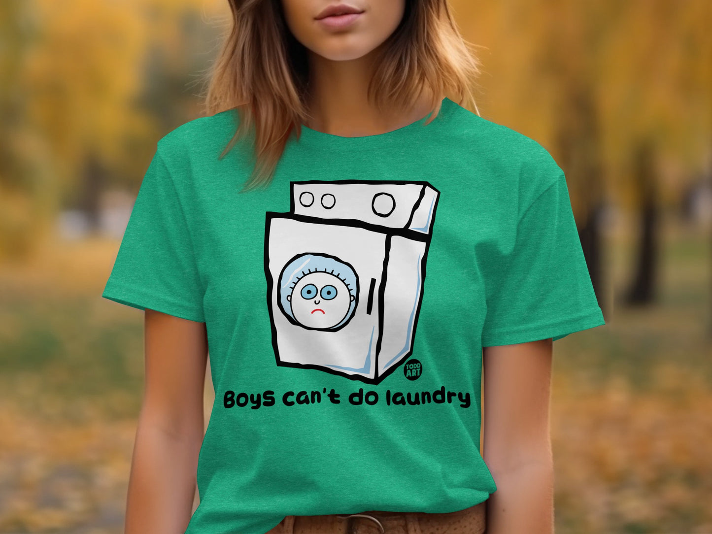 Boys Can't Do Laundry T-shirt