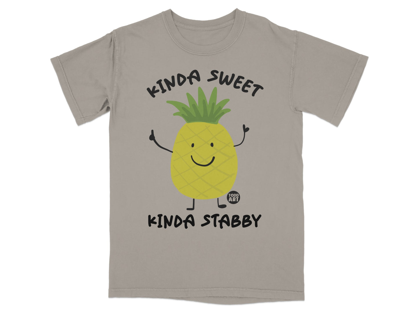 KINDA SWEET KINDA STABBY Pineapple Art product type
