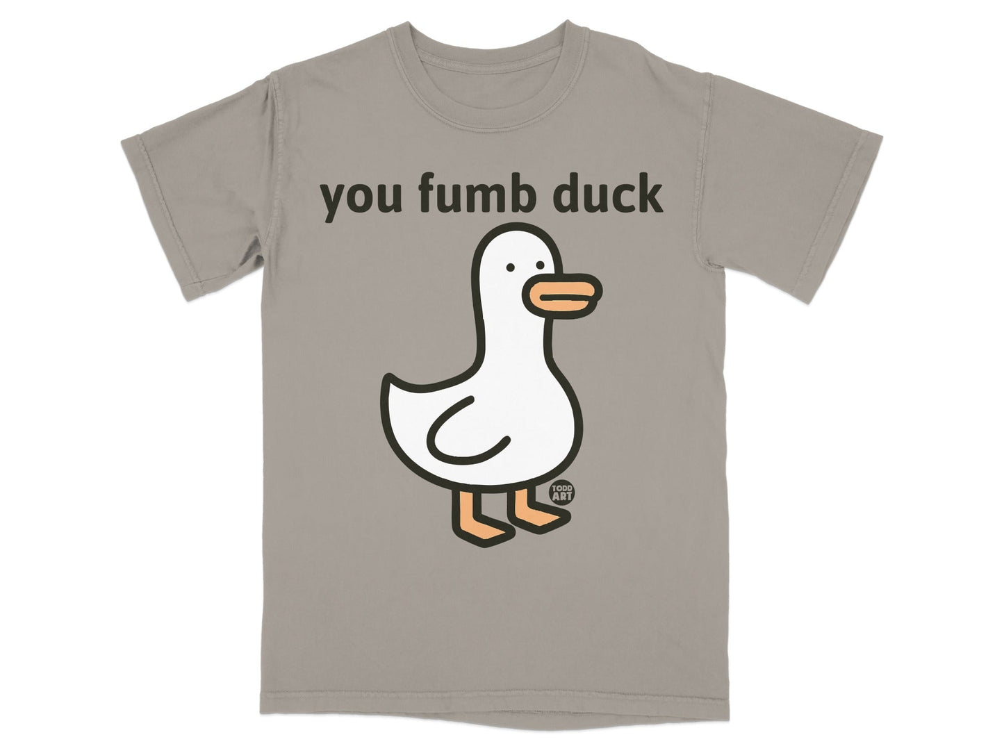 You Fumb Duck Graphic Duck Character T-shirt