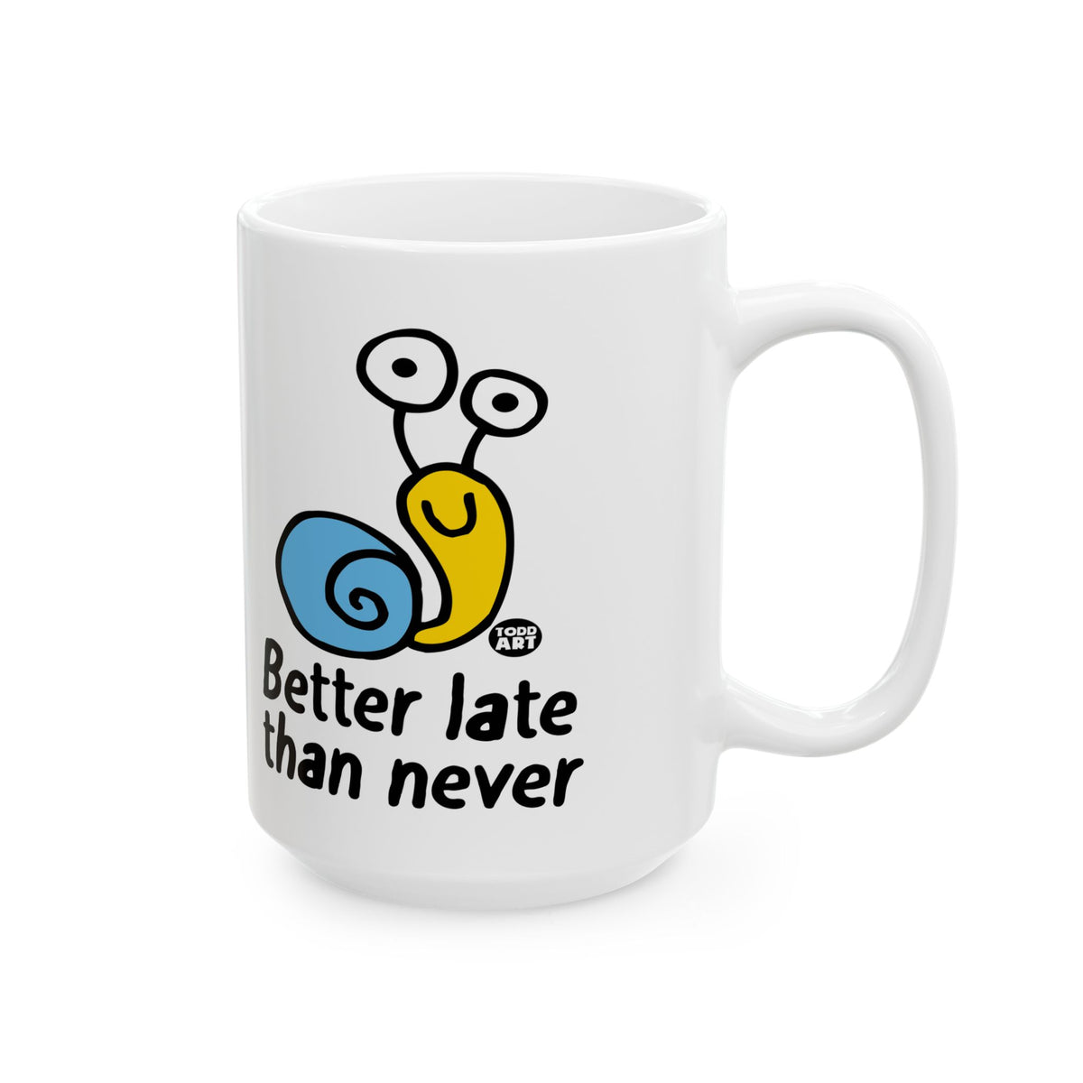 Procrastination Todd Art Mug