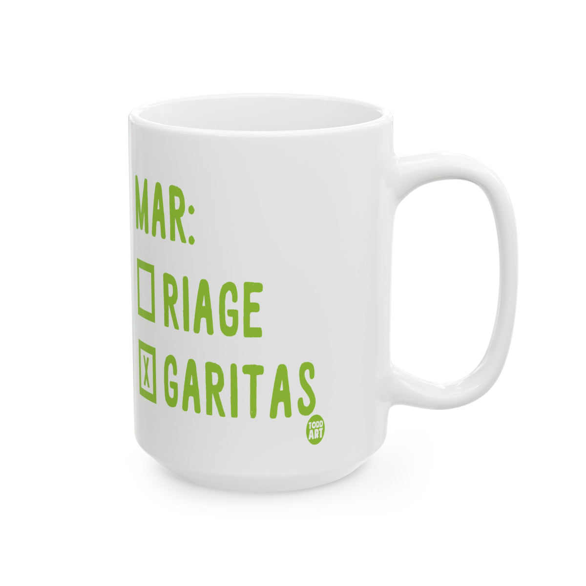 Marriage Garitas Todd Art Mug