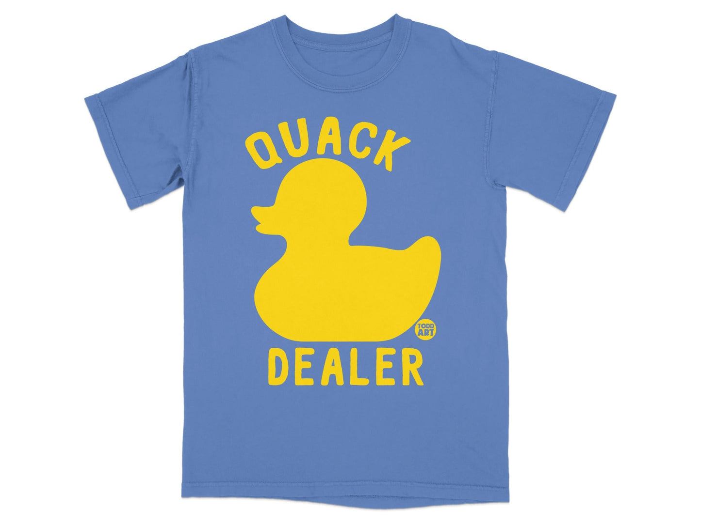 Quack Dealer Duck Graphic Novelty Shirt for Fun Style