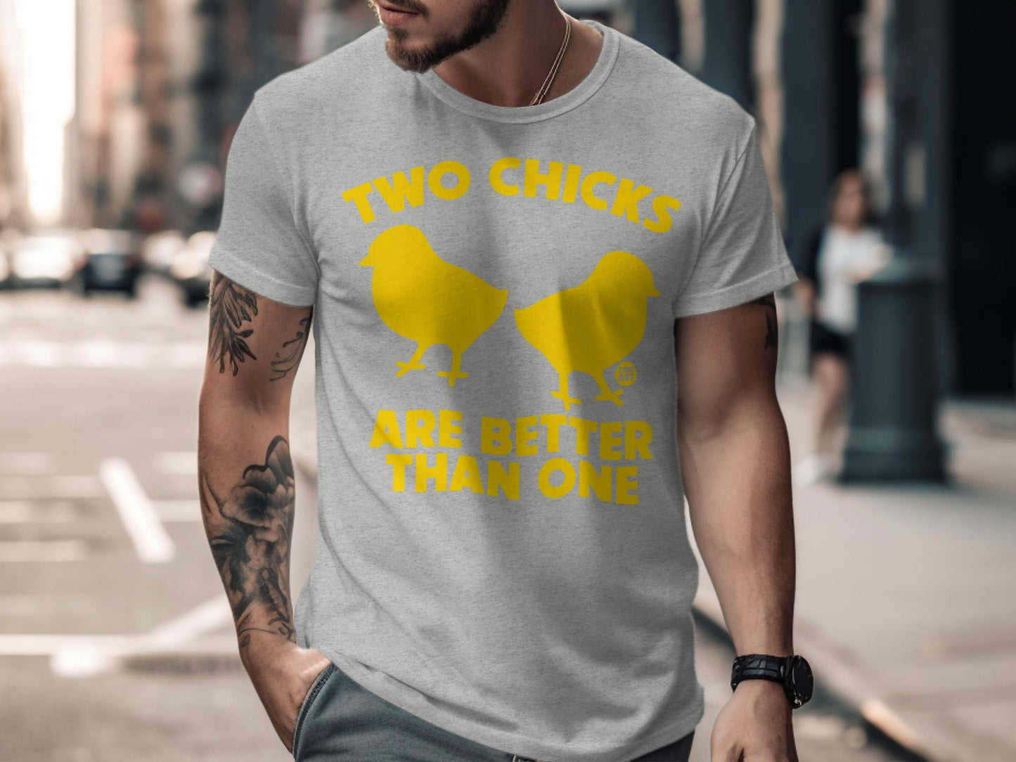 Two Chicks Are Better Than One graphic tee