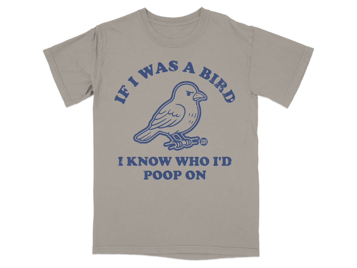 If I Was A Bird I Know Who I'd Poop On T-Shirt
