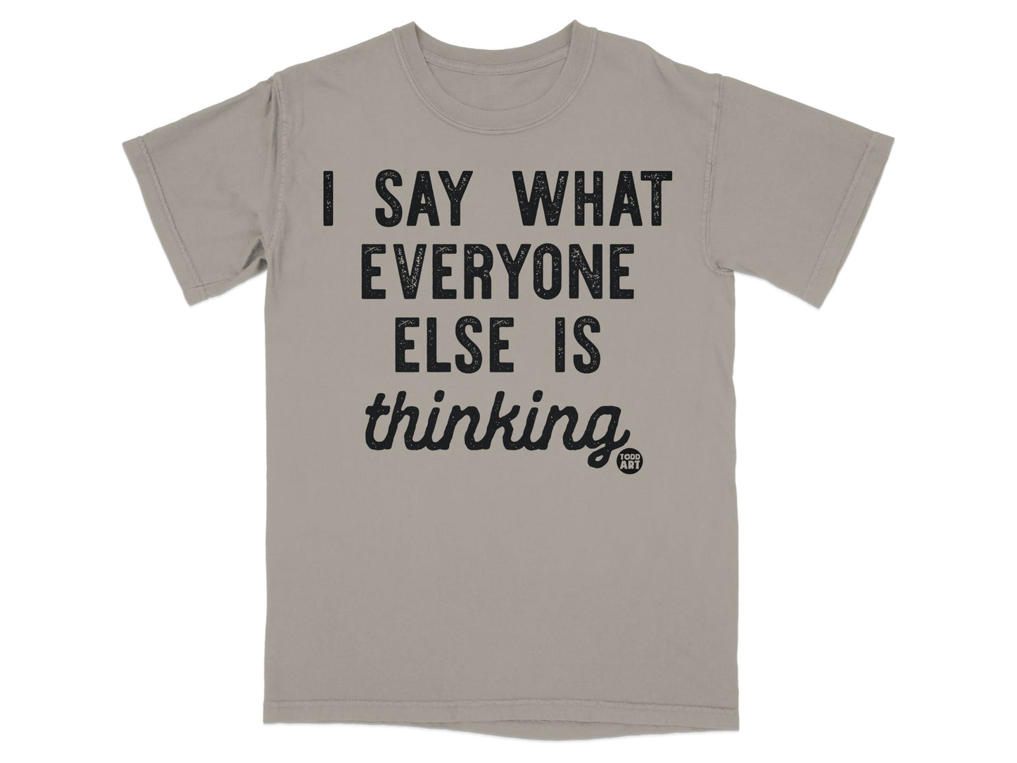 I Say What Everyone Else Is Thinking T-shirt