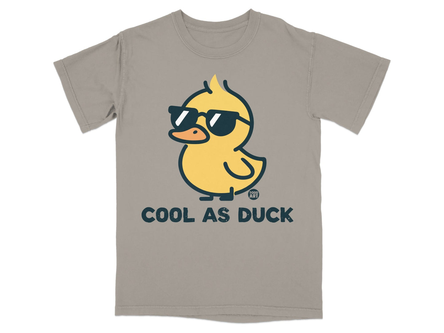 Cool As Duck Graphic T-shirt Funny and Stylish Apparel