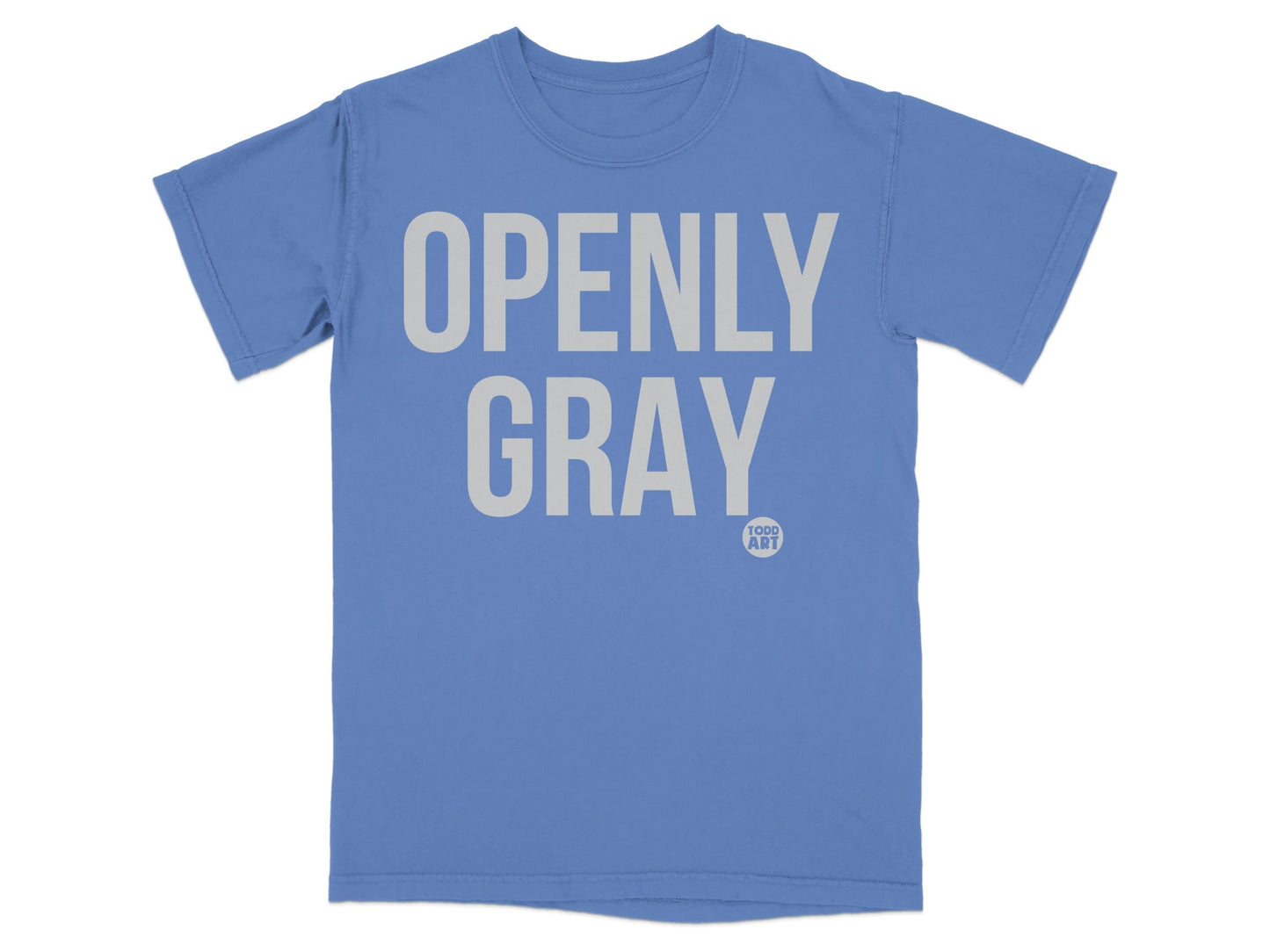 Openly Gray Todd Art Graphic T-Shirt for Stylish Looks