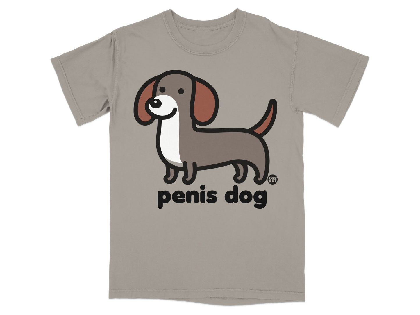 Funny Graphic Penis Dog Shirt for Pet Lovers Product