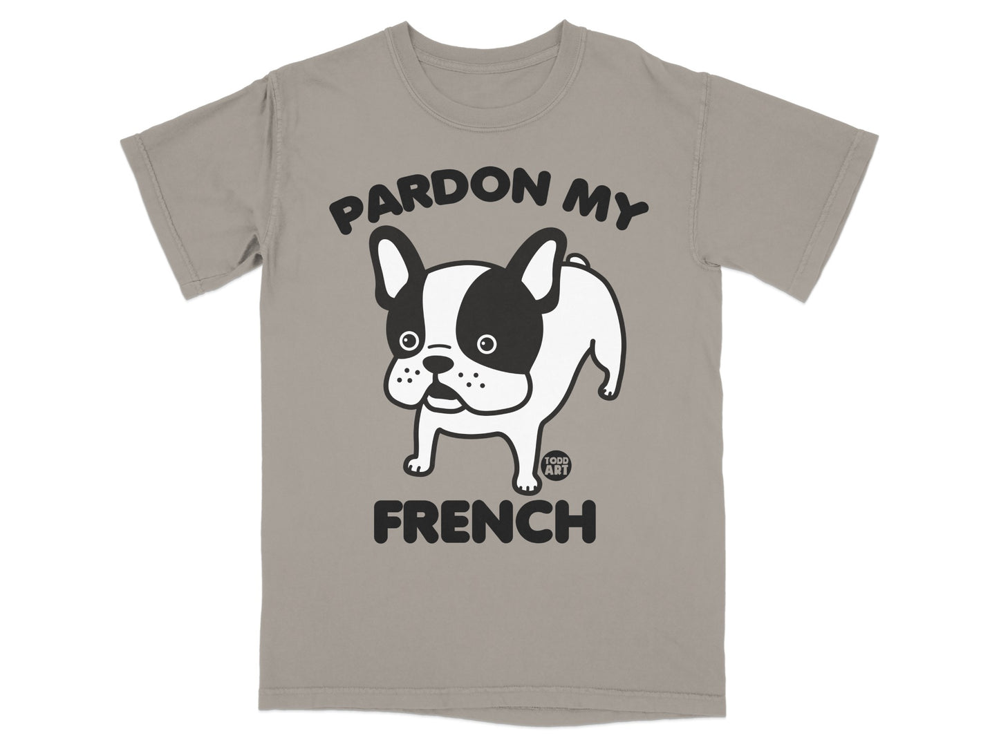 Pardon My French Bulldog Graphic Funny T-Shirt