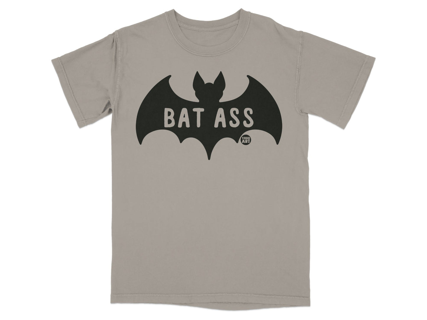 Bat Ass Graphic Tee with Unique Bat Design Shirt