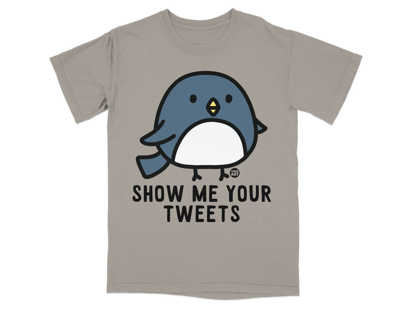 Show Me Your Tweets Bird Graphic T-shirt