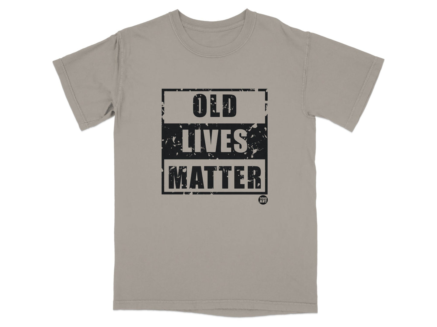 Old Lives Matter Graphic Tee Shirt Design for Sale
