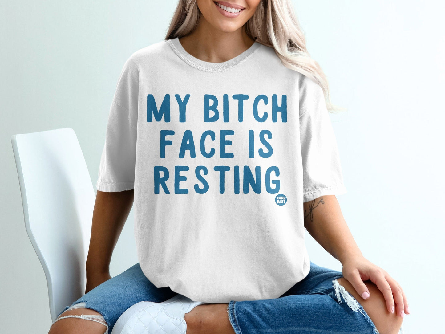 My Bitch Face is Resting Graphic Tee