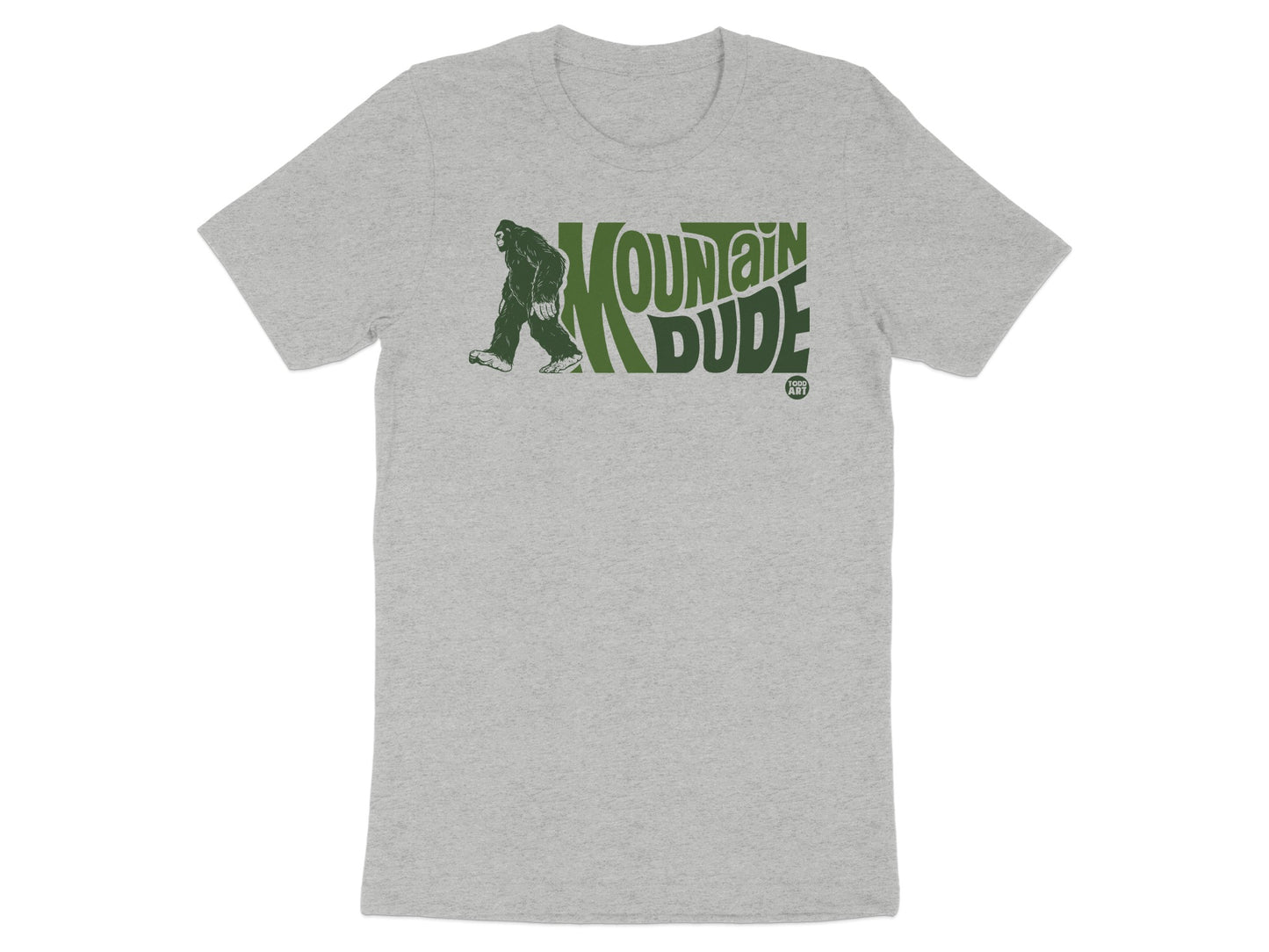 Mountain Dude Graphic Tee Shirt for Trendy Fashion
