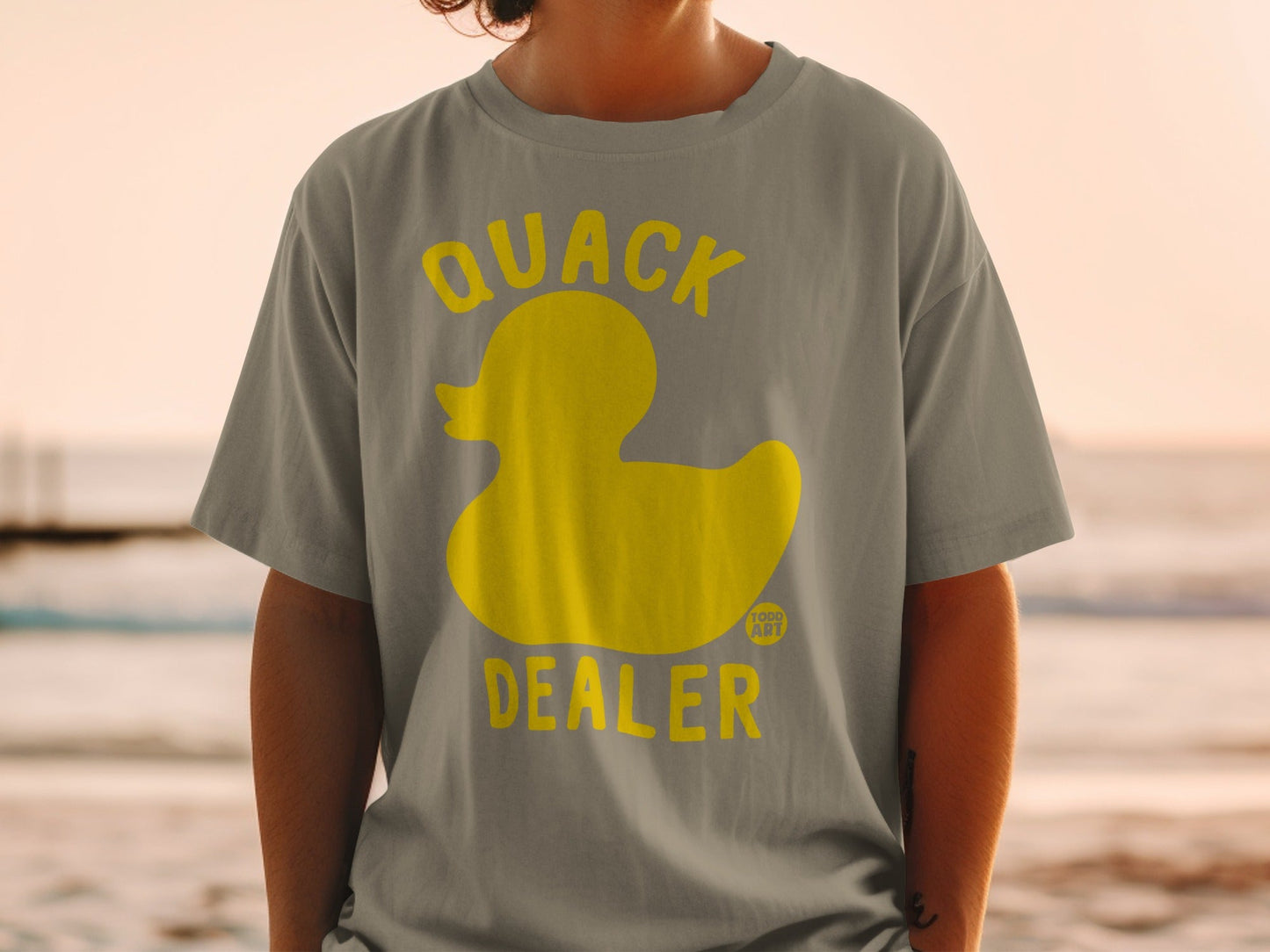 Quack Dealer Duck Graphic Unisex Fun T-Shirt Product