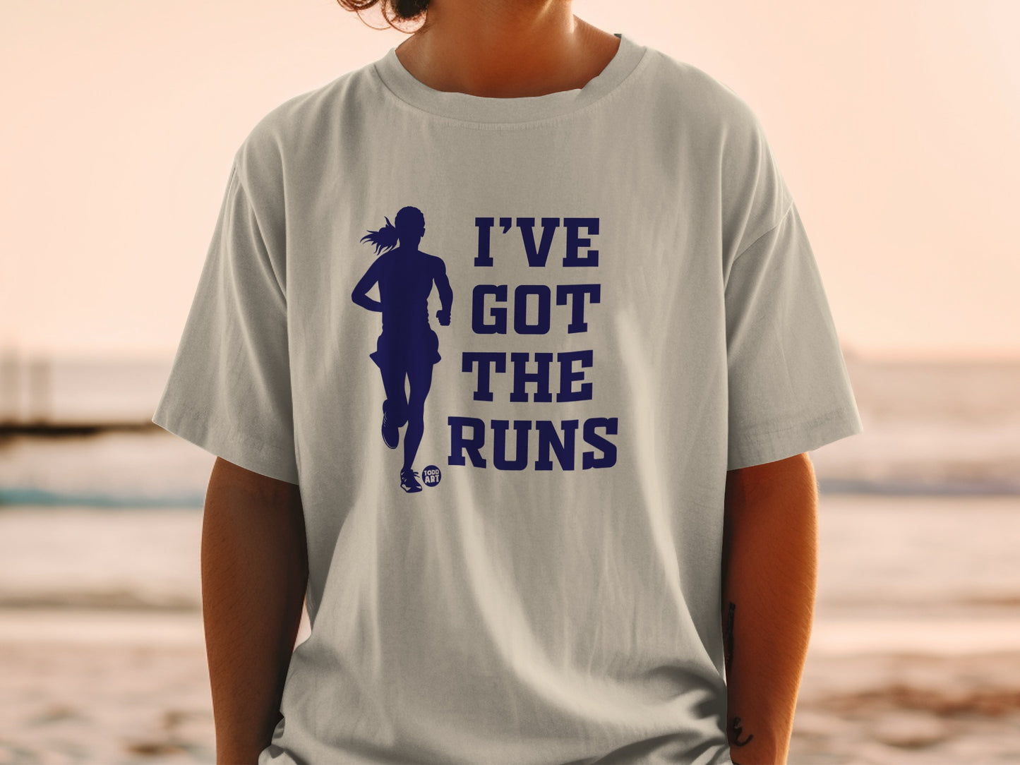 I'VE GOT THE RUNS running graphic slogan shirt product type