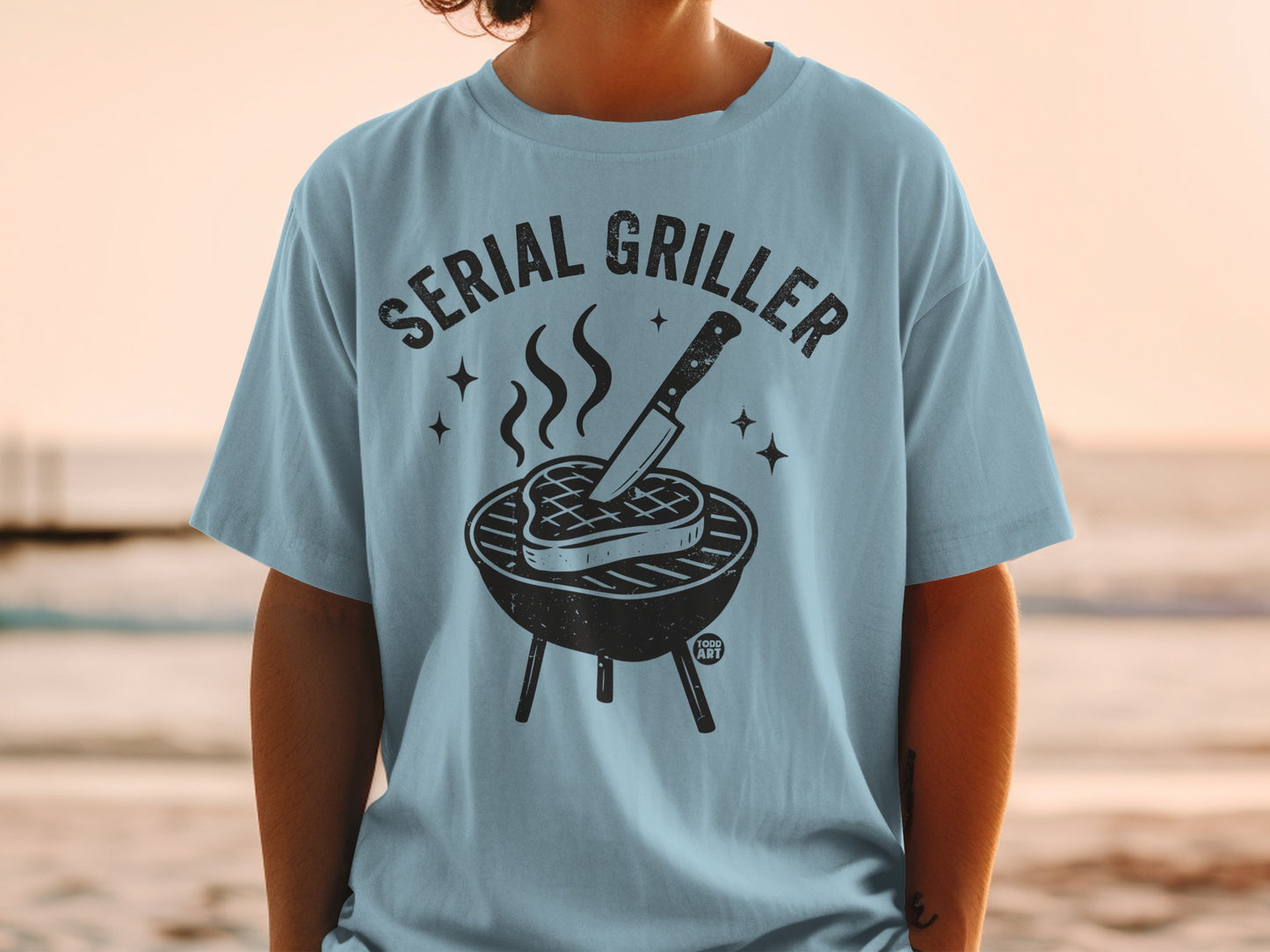 SERIAL GRILLER Steak Grill Knife Stars Design product type