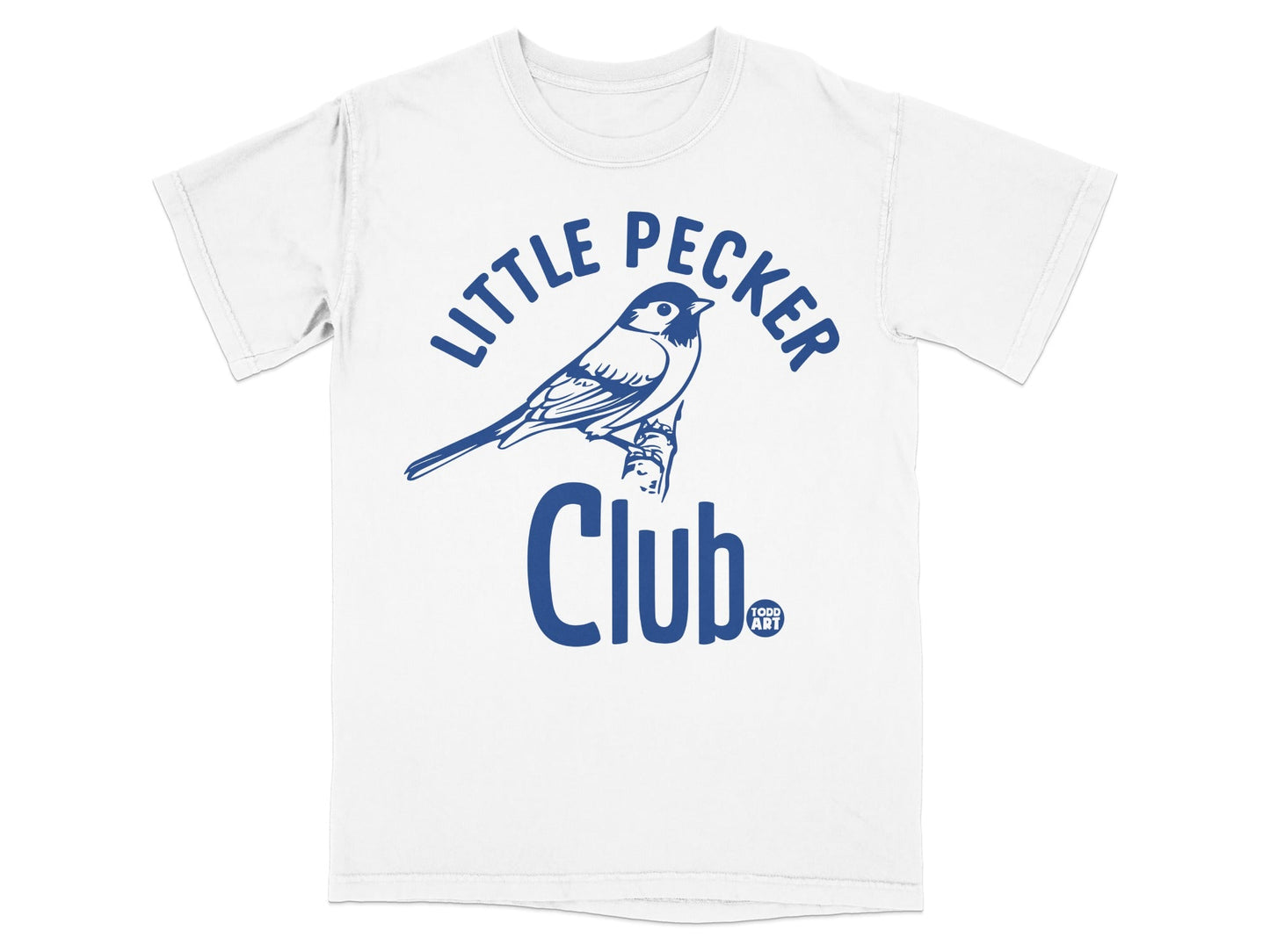 Little Pecker Club Graphic White T-Shirt