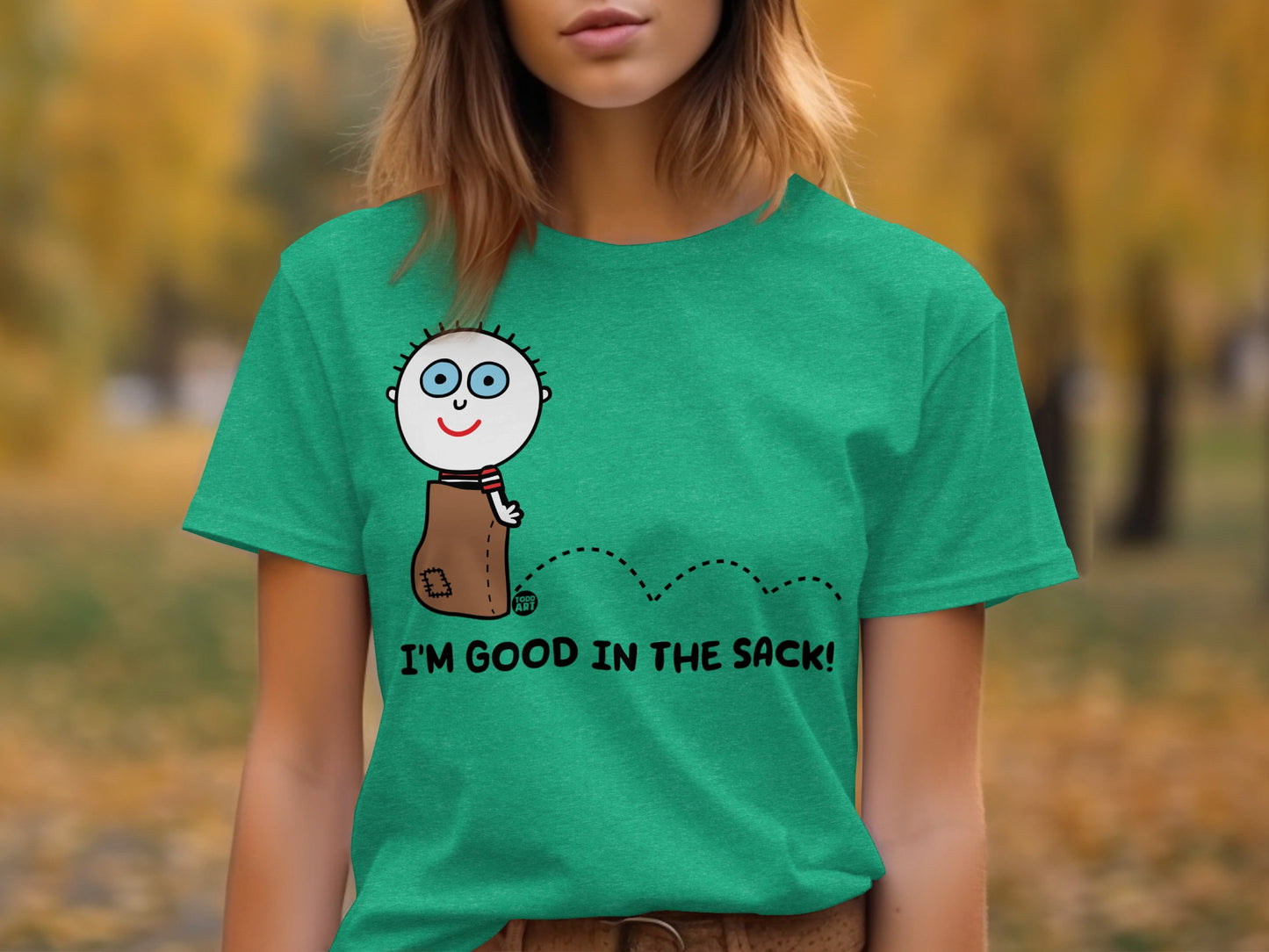 Funny I'm Good in the Sack Graphic T-Shirt