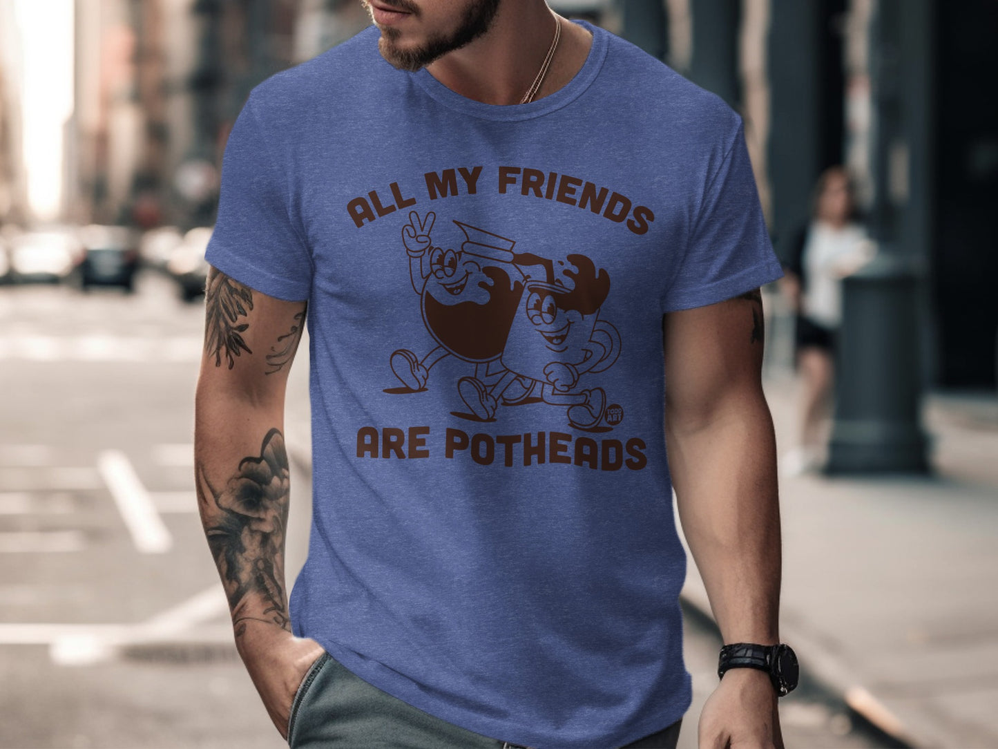 All My Friends Are Potheads Graphic T-Shirt