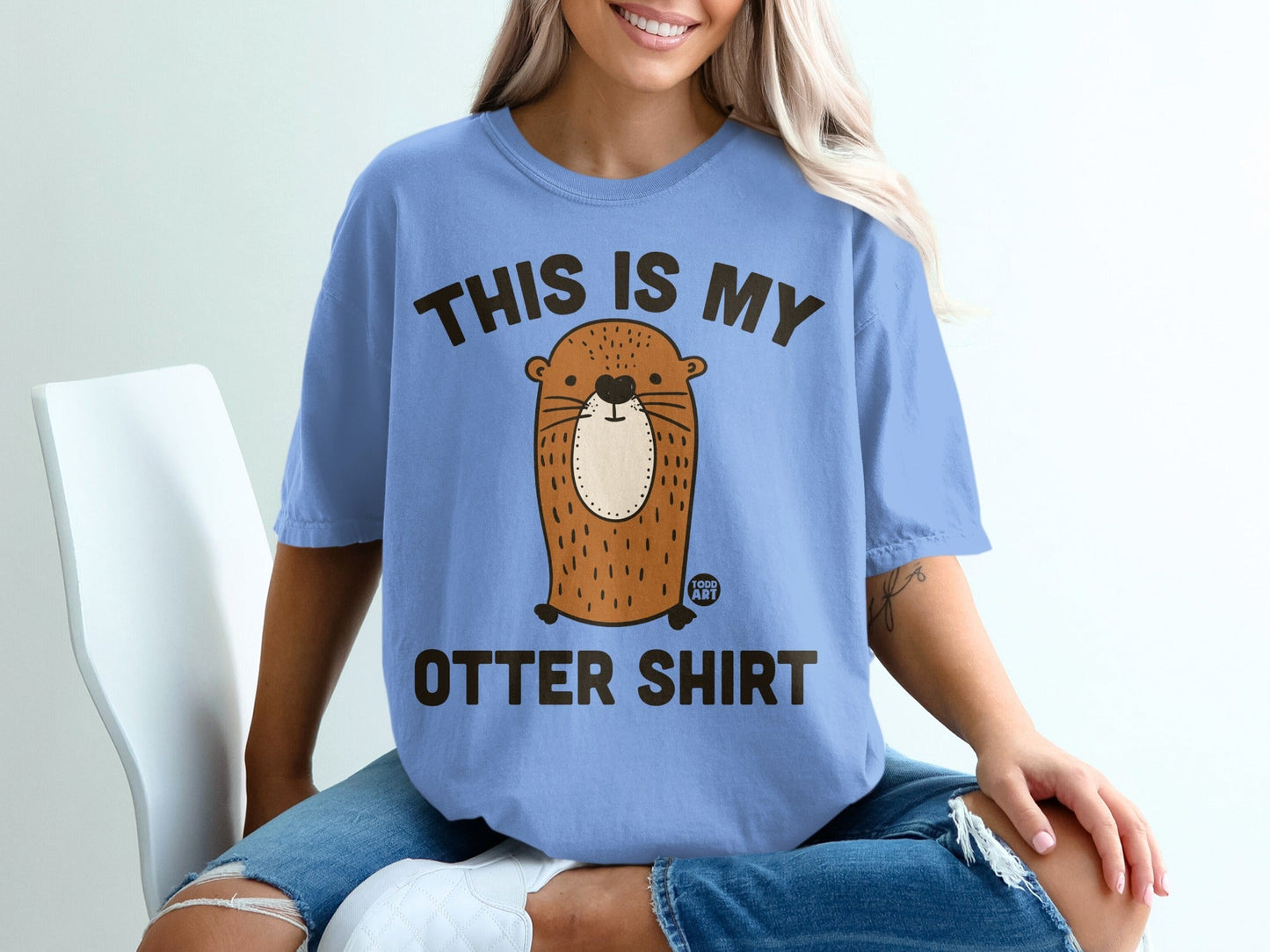 This is My Otter Shirt Cute Animal Graphic Tee
