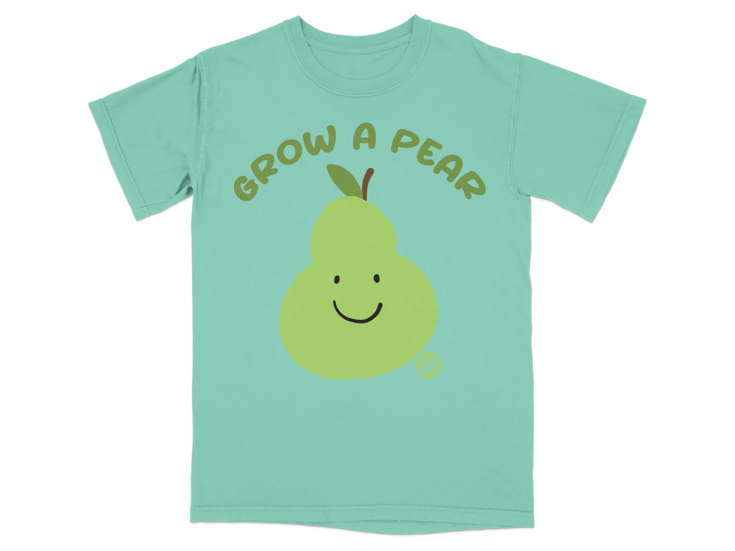 Grow A Pear Smiling Cartoon Fruit Design product type