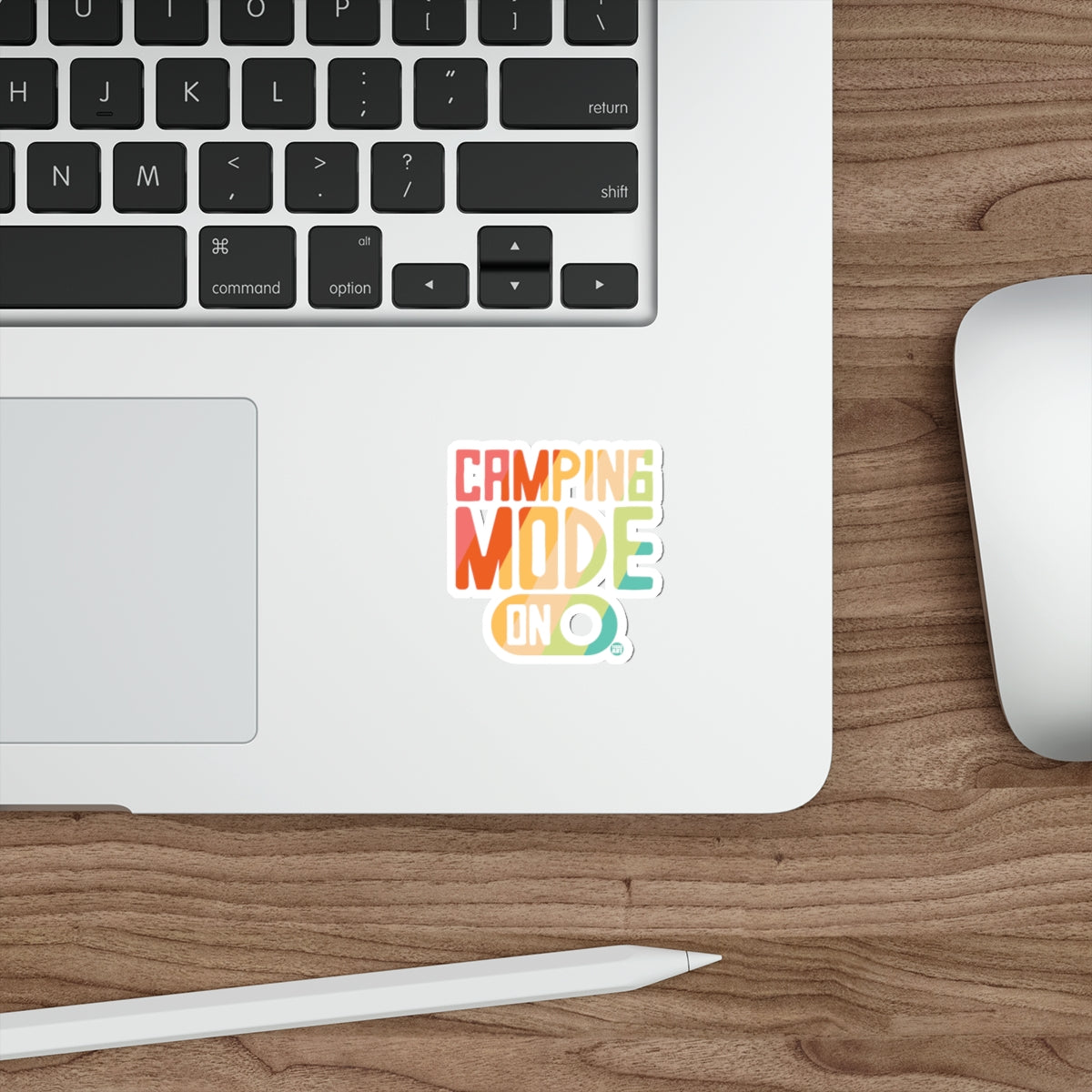 Camping Mode On Artistic Design Creative Adventure sticker