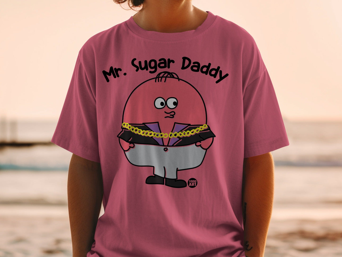 Mr. Sugar Daddy Funny Graphic Unisex T-Shirt