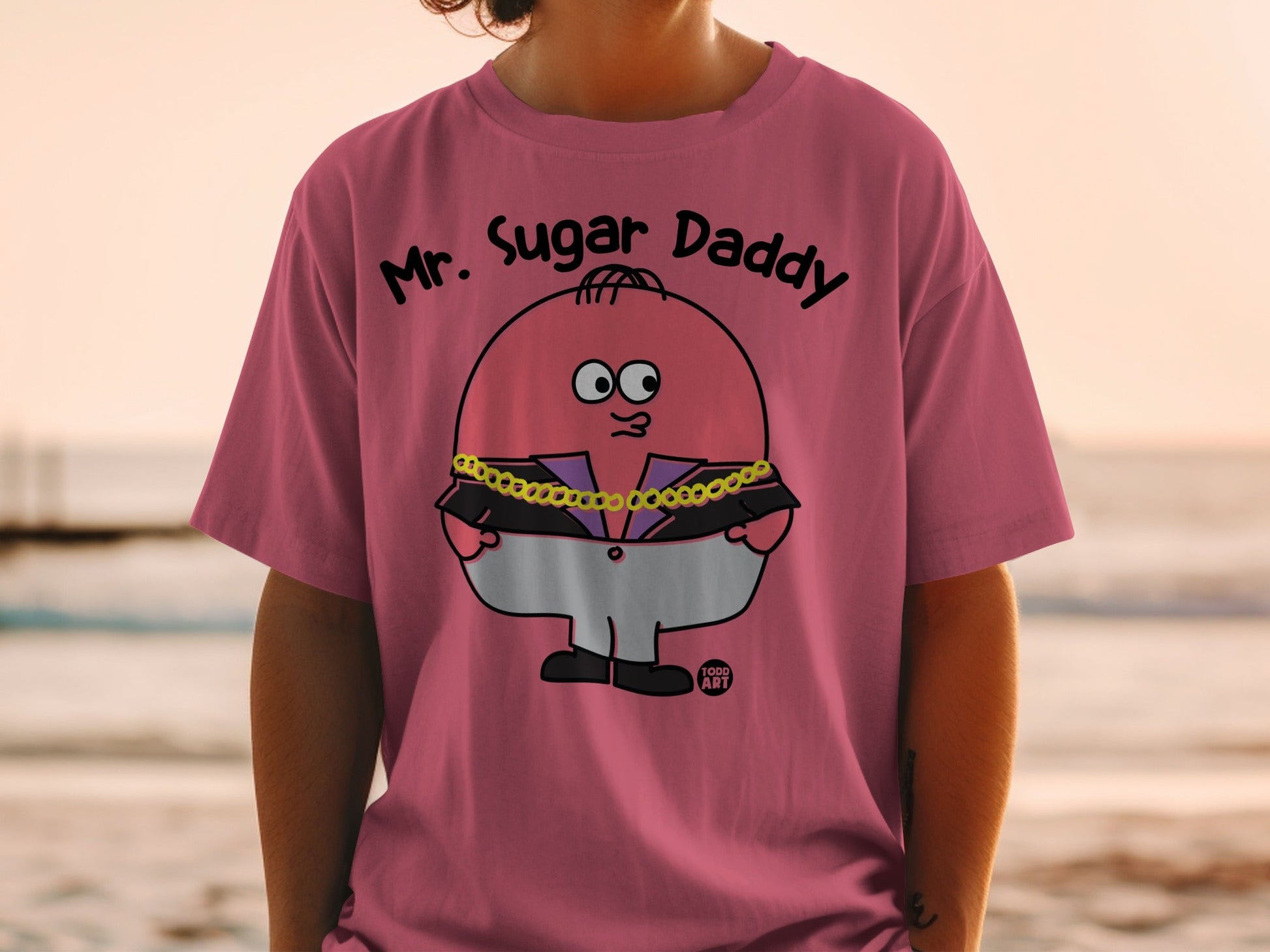 Mr. Sugar Daddy Funny Graphic Unisex T-Shirt