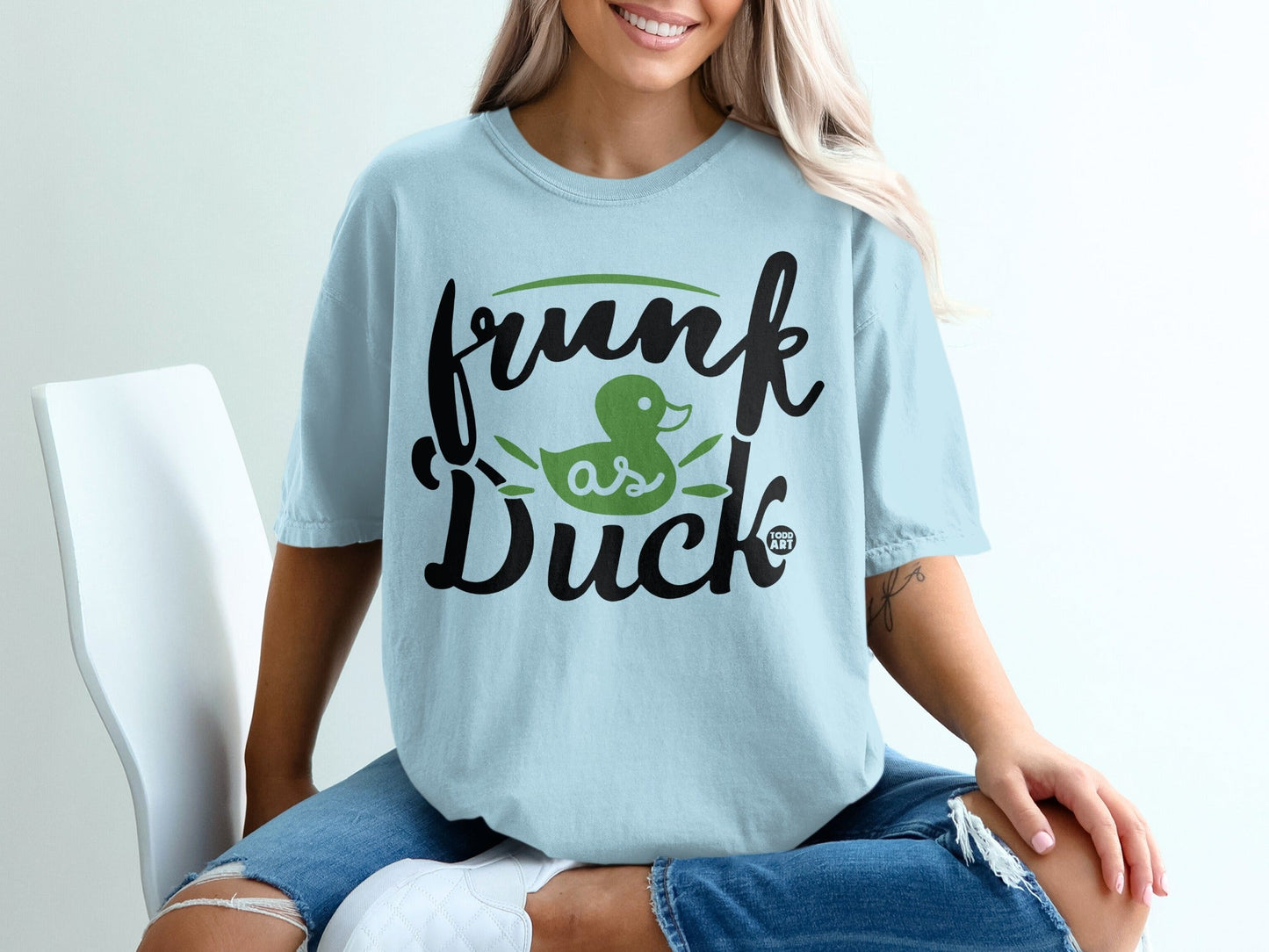 Funk As Duck Graphic Tee Shirt for Men and Women
