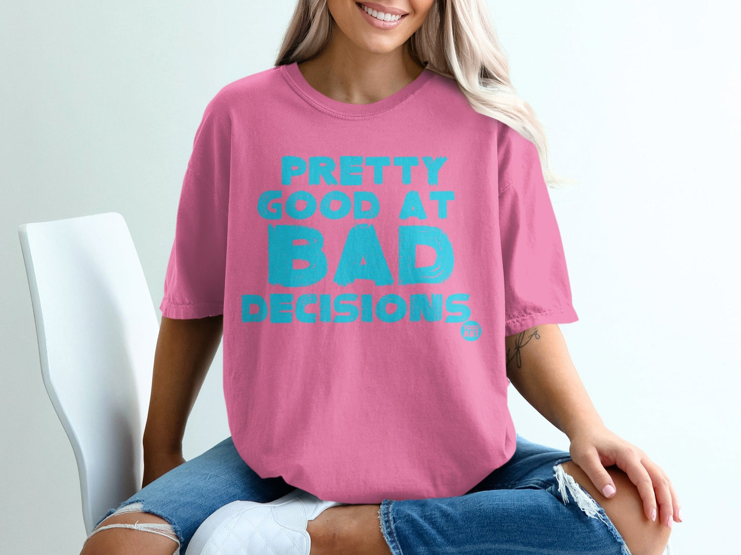 Pretty Good At Bad Decisions Graphic T-Shirt