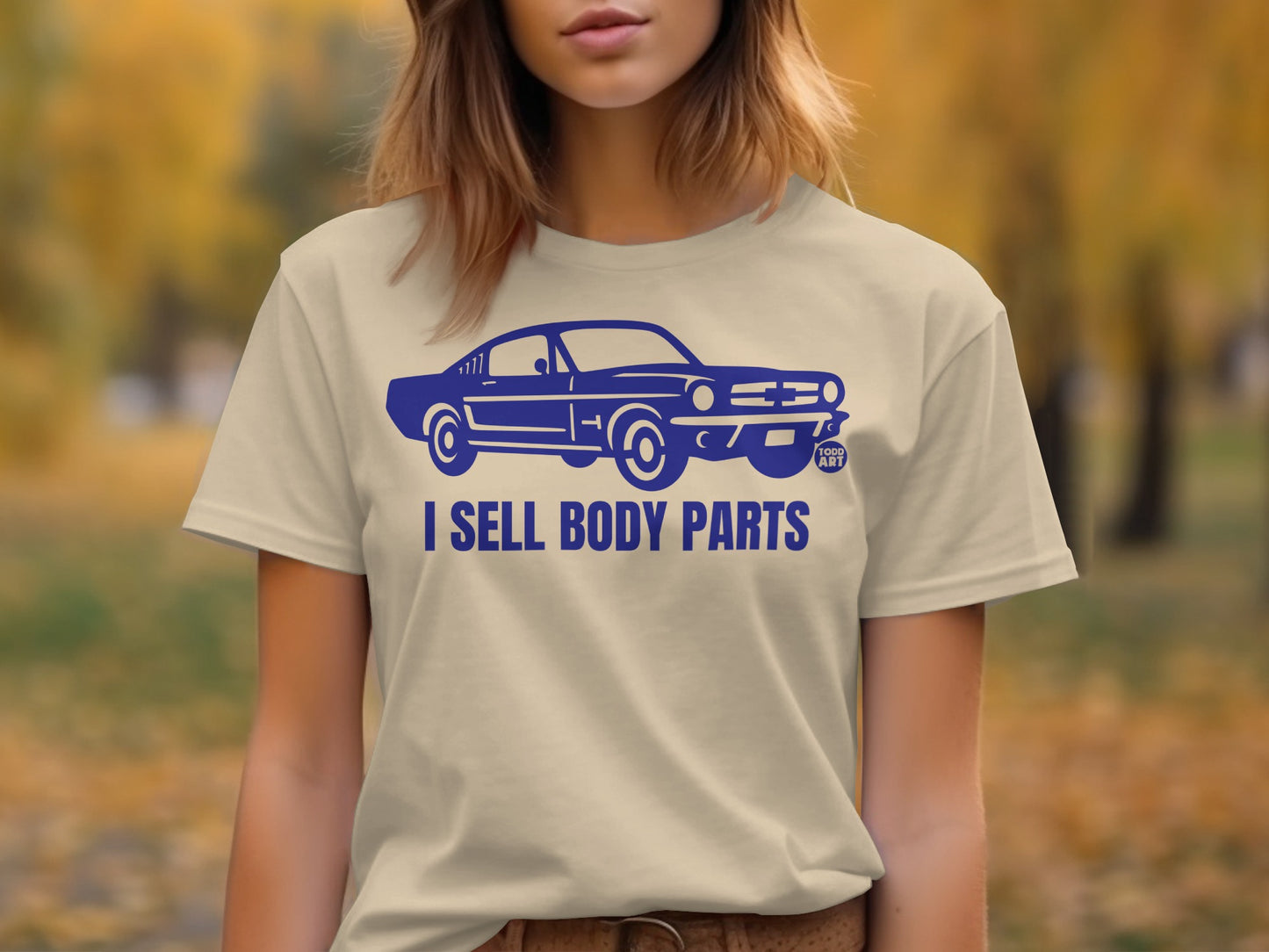 I Sell Body Parts Classic Car Graphic Shirt