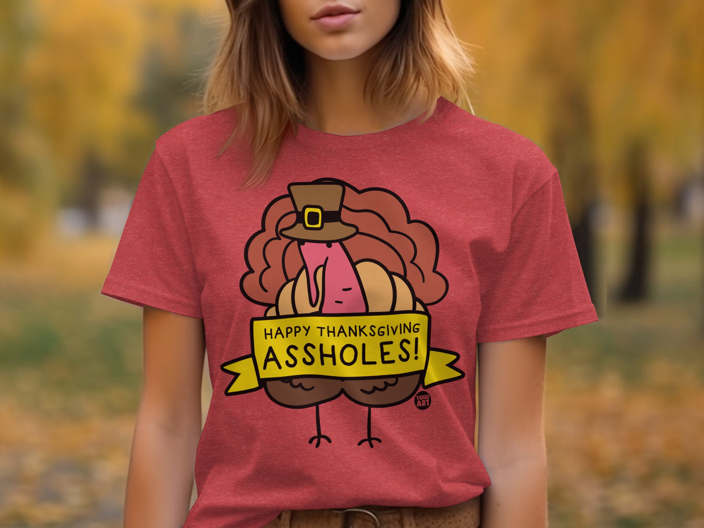 Happy Thanksgiving Assholes Funny Shirt