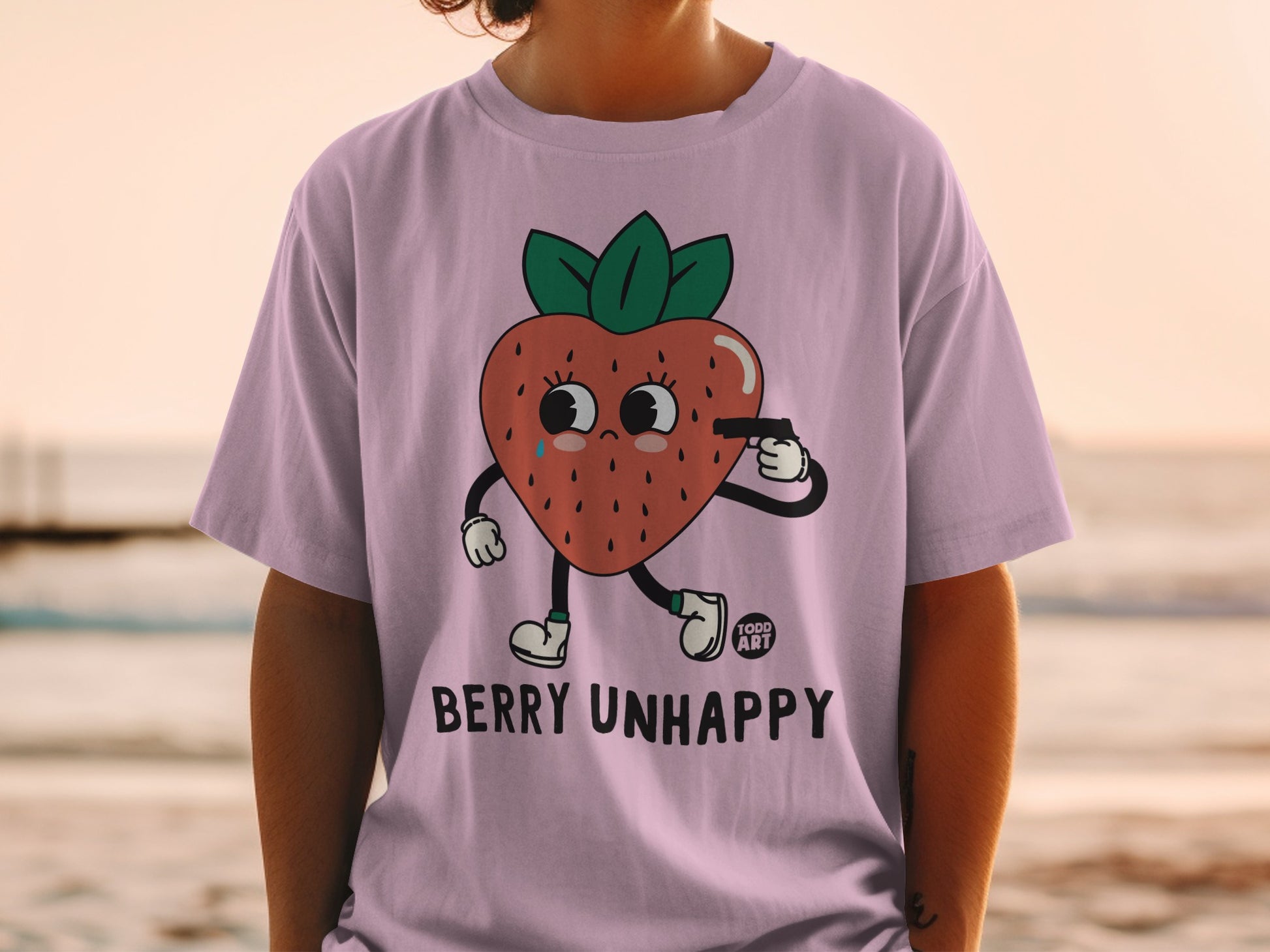 Todd Art Berry Unhappy Strawberry Gun Product