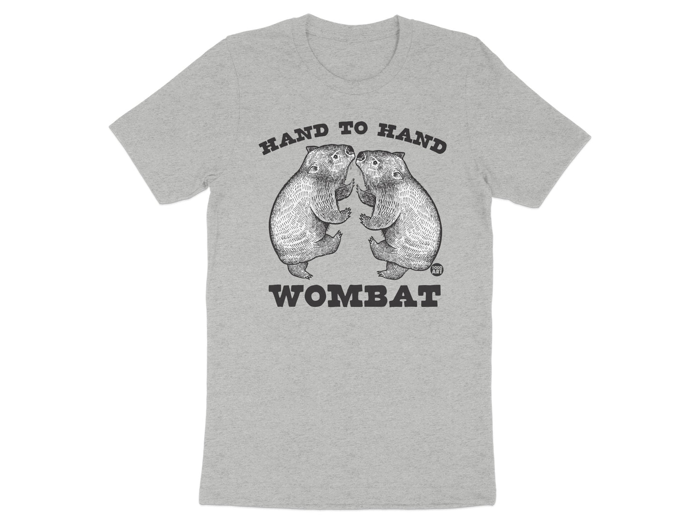 Hand to Hand Wombat Graphic T-shirt