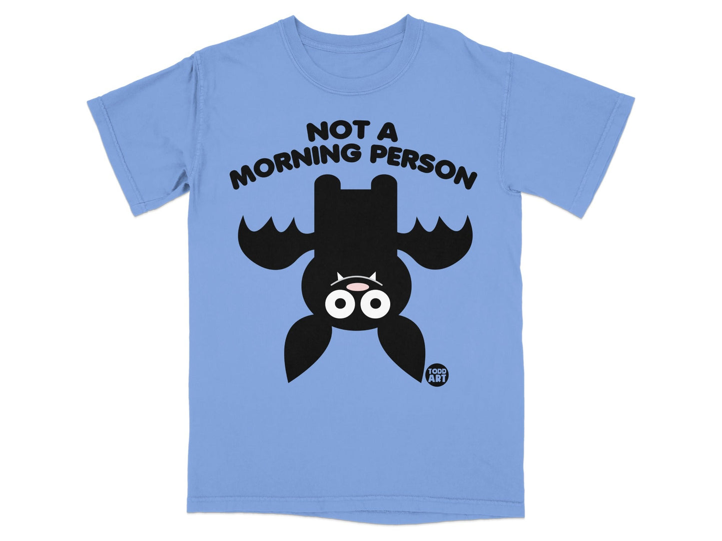 Not a Morning Person Bat Graphic T-Shirt