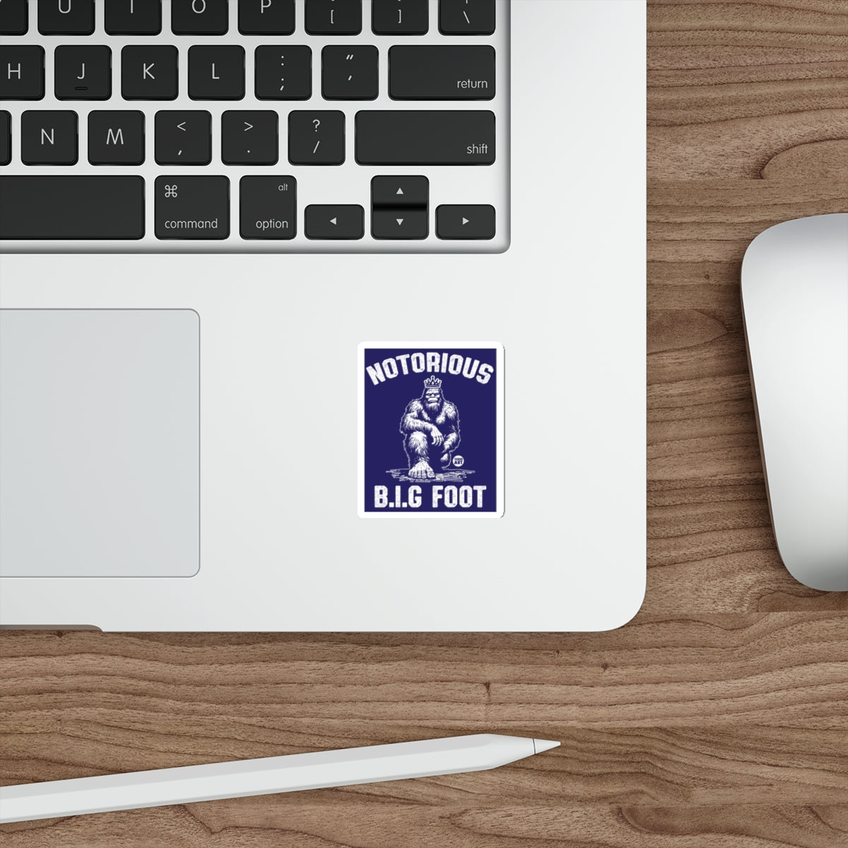 Notorious B.I.G Foot Bigfoot Sticker Design for Fun