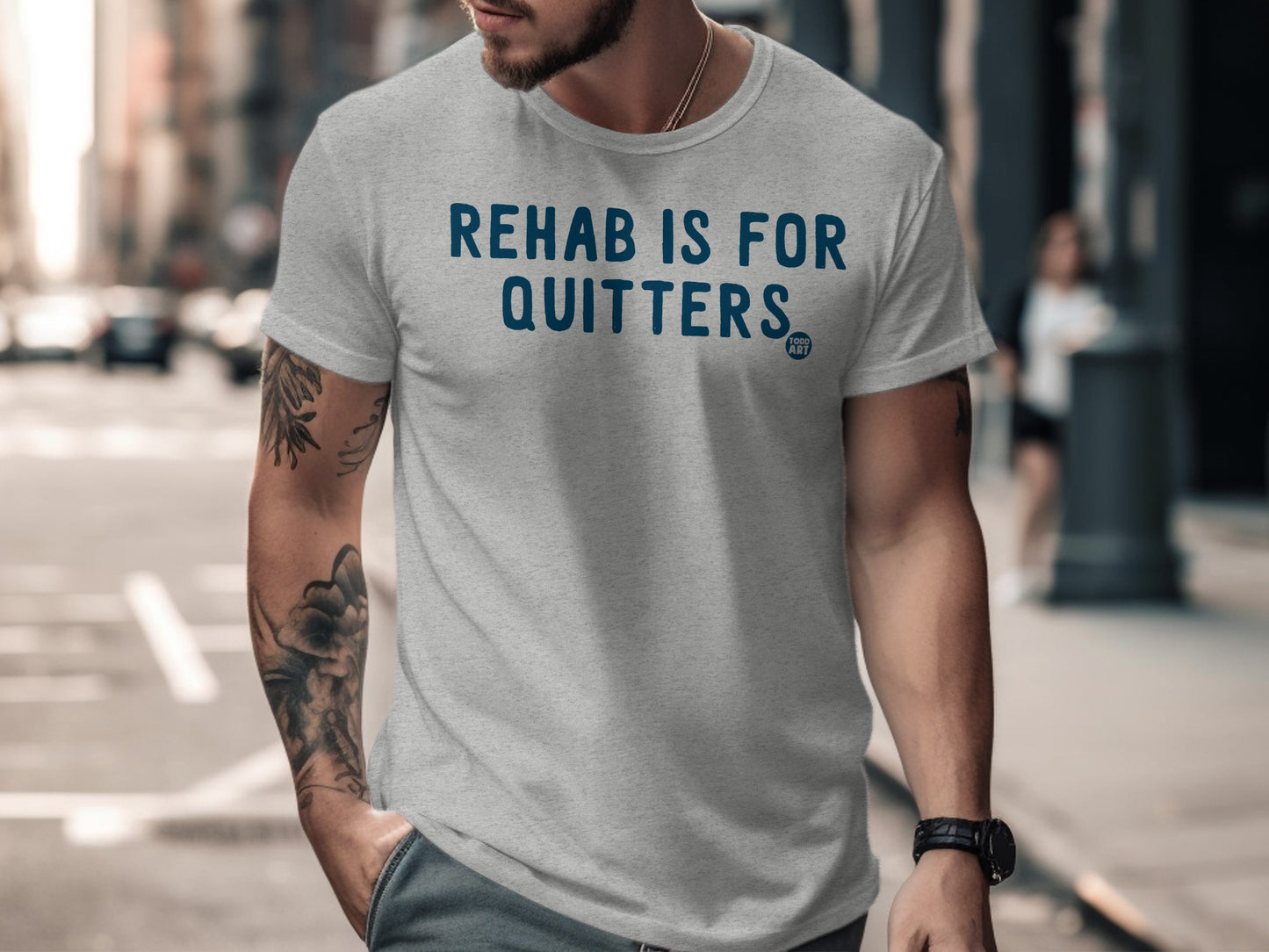 Rehab Is For Quitters Statement T-shirt
